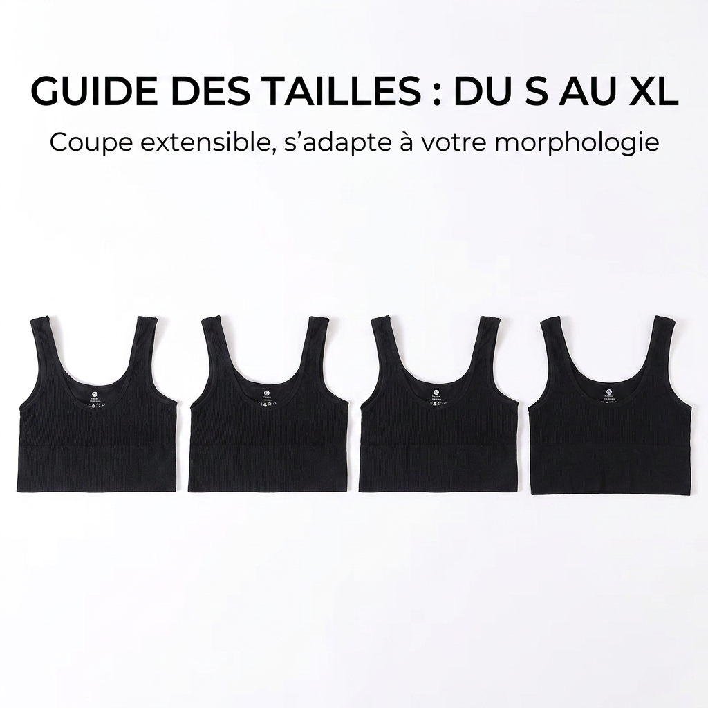Soutien-gorge du M au XL avec 14 coloris