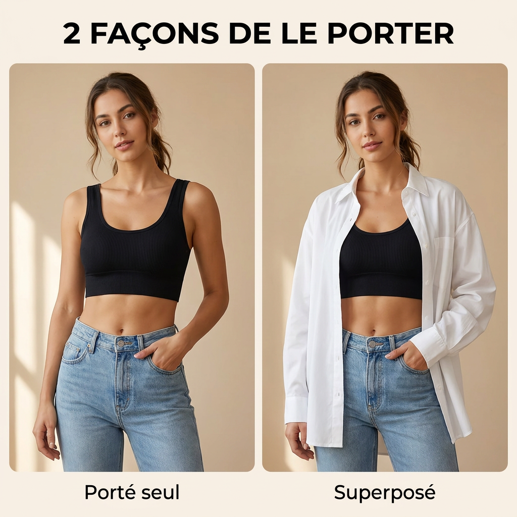 Soutien-gorge du M au XL avec 14 coloris
